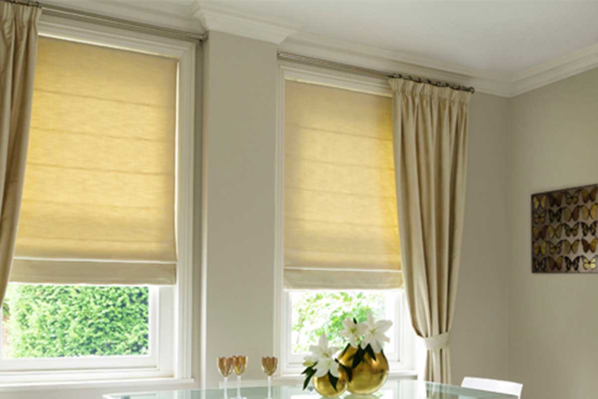 Lemon Roman Blinds Glasgow